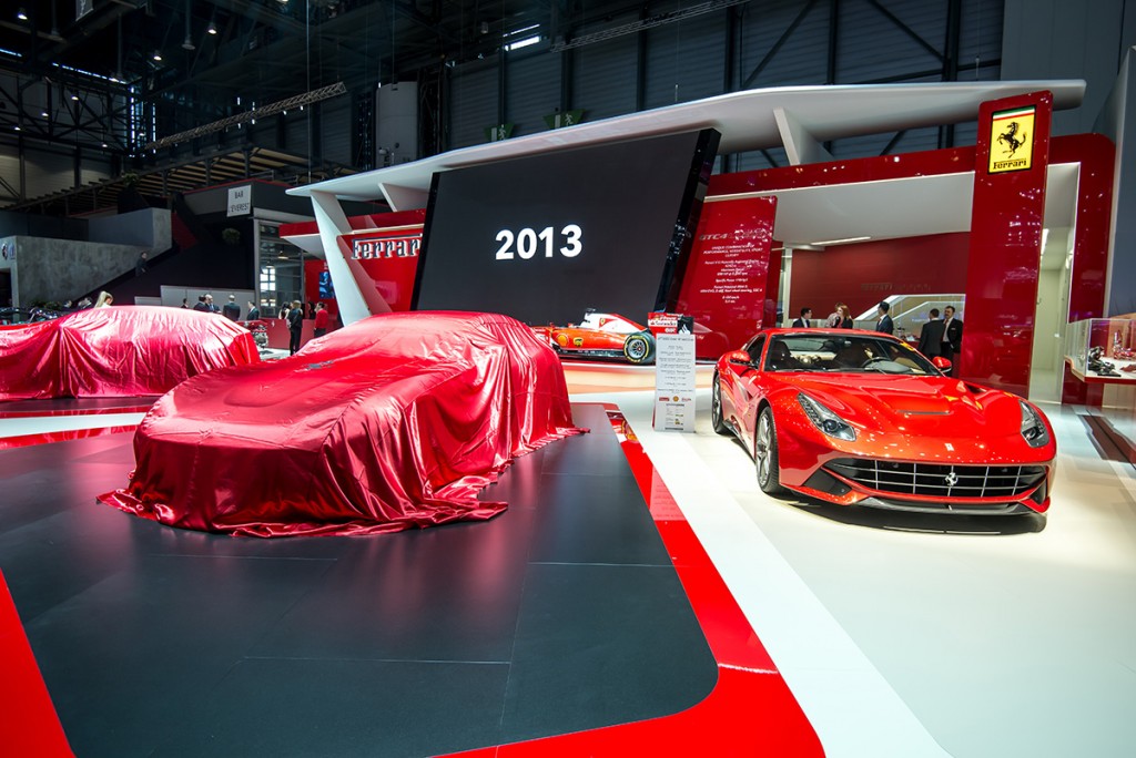 ferrari at geneva motor show 2016