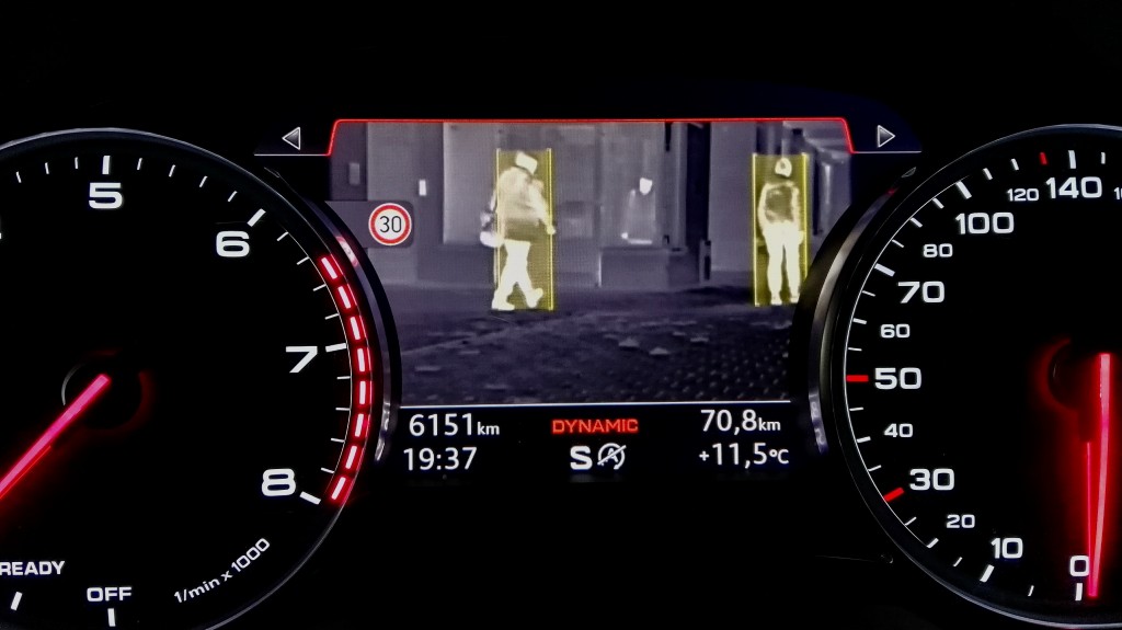 audi night view assist