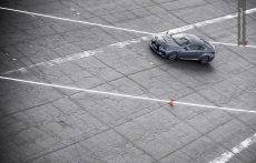 Lexus RC F heli shoot