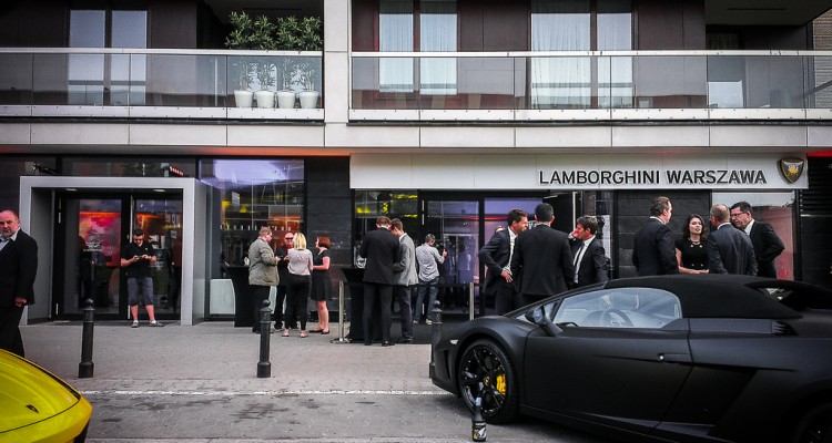 Bylismi Otwarcie Salonu Lamborghini Warszawa