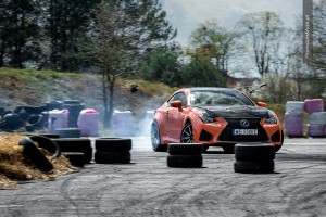Lexus RC F full drift