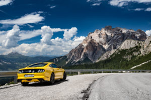 ford mustang w dolomitach 20