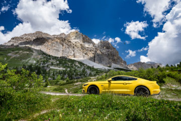 ford mustang w dolomitach 35