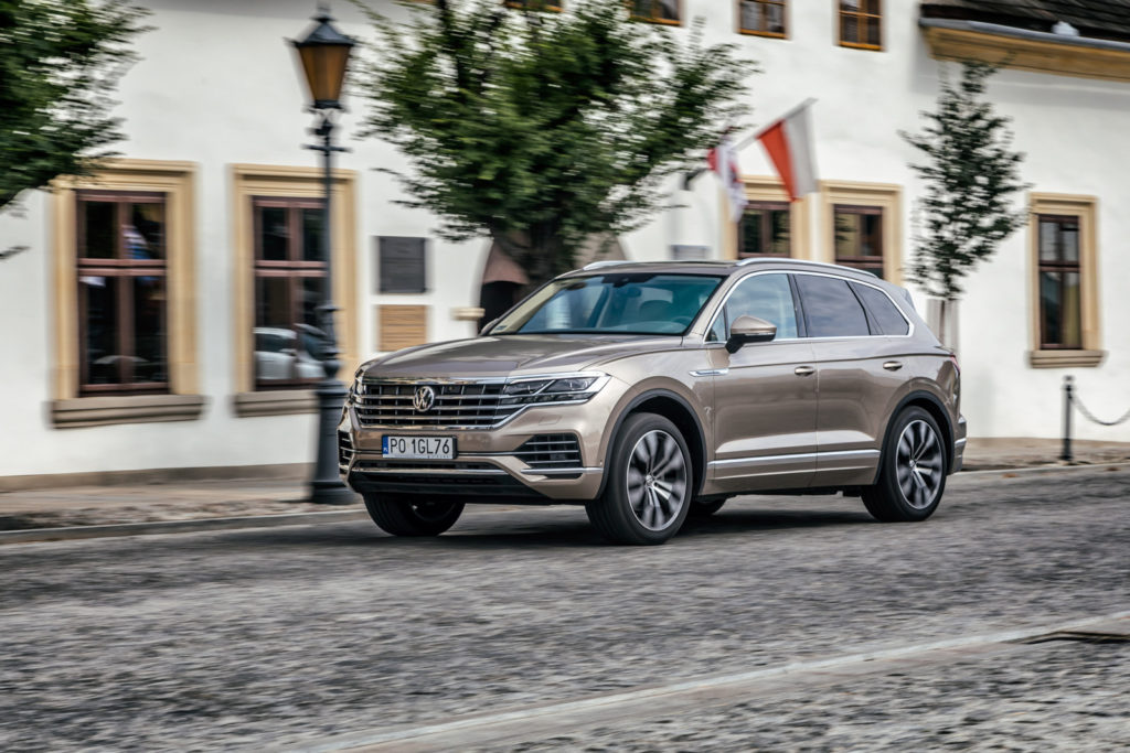 nowy Volkswagen Touareg test opinia 2019 komfort