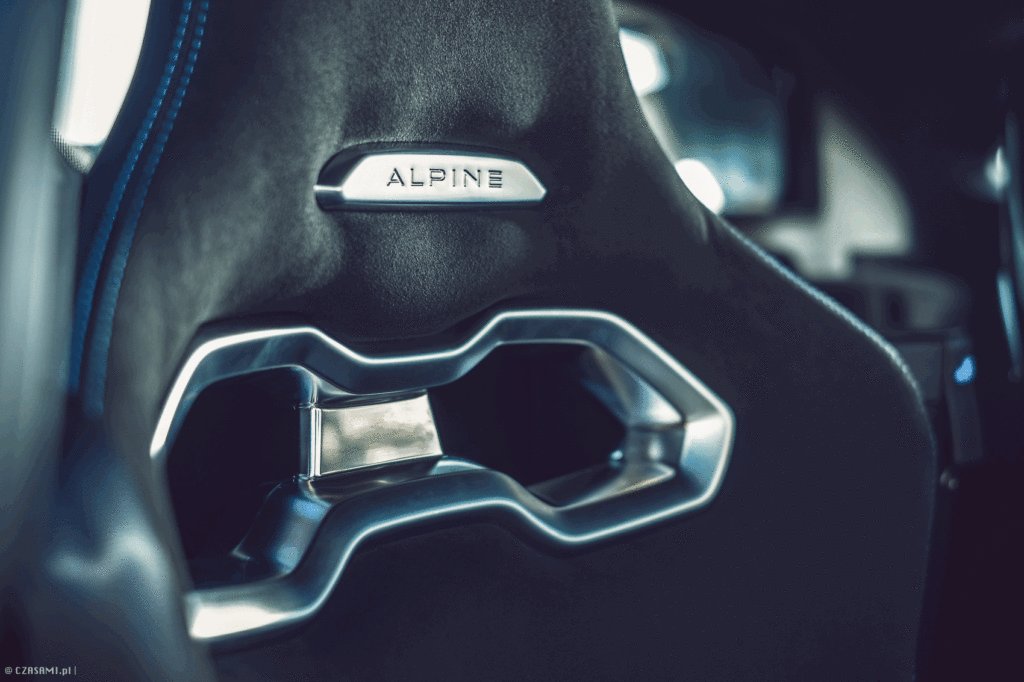 Fotele Alpine A110 test 